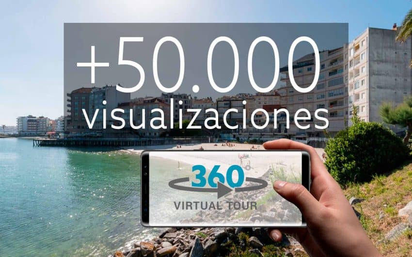 Fotografías 360 con +50.000 visualizaciones. Aumenta el tráfico de visitantes onine en tu negocio.