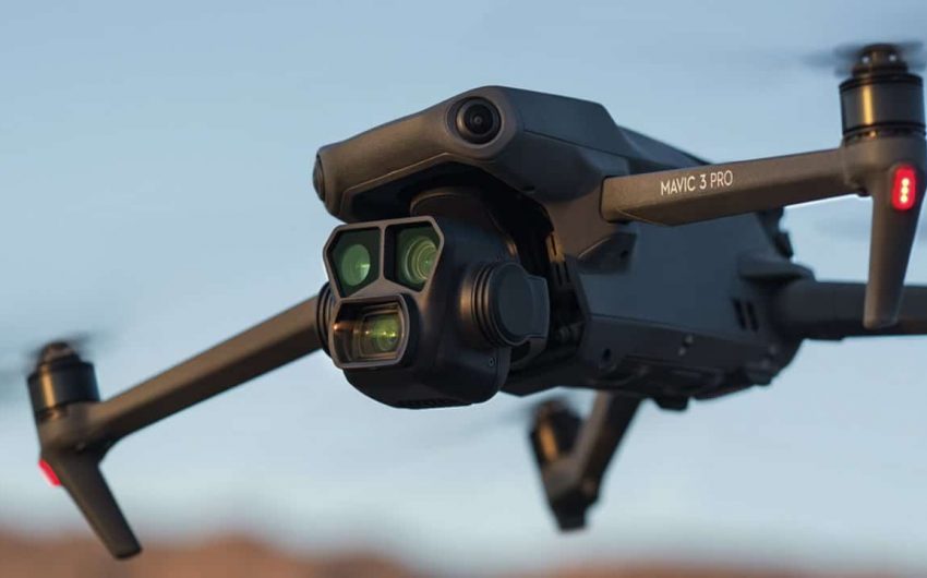 dron Dji Mavic 3 Pro con triple cámara