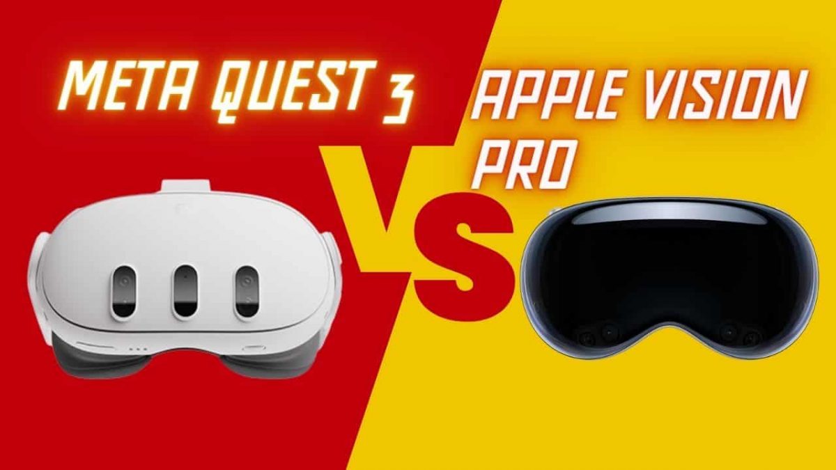 COMPARATIVA APPLE VISION PRO META QUESDT 3